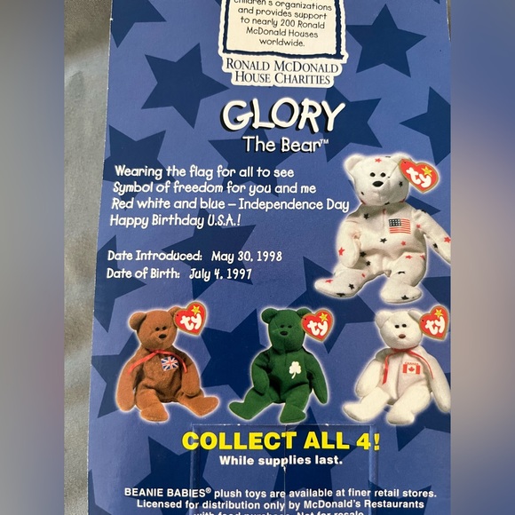 NEW - SET OF 4 BEANIE BABIES - Picture 14 of 14